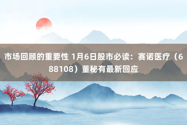 市场回顾的重要性 1月6日股市必读：赛诺医疗（688108）董秘有最新回应